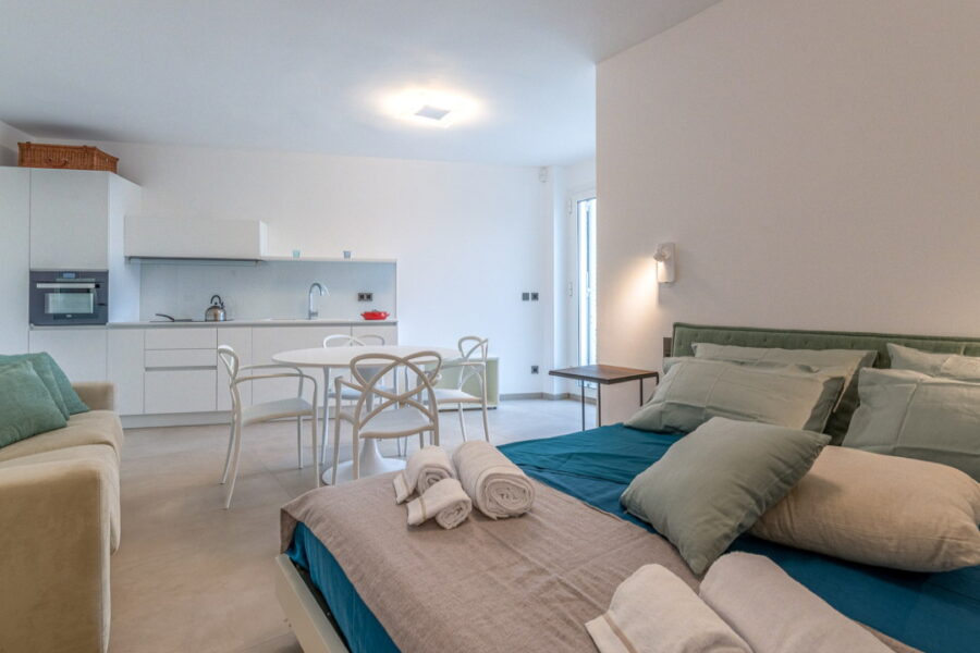 Master bedroom on the lower floor