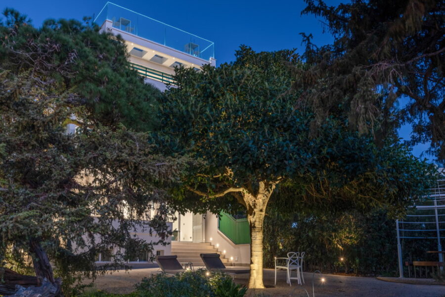 Welcome in House on the beach in the evening in Gallipoli, Puglia