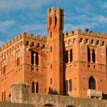 Gaiole in Chianti, the Brolio Castle