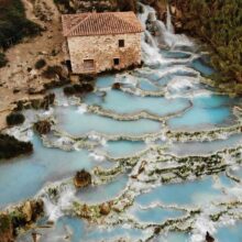 The thermal baths of Saturnia